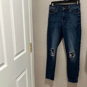 Kendall & Kylie high rise jeans